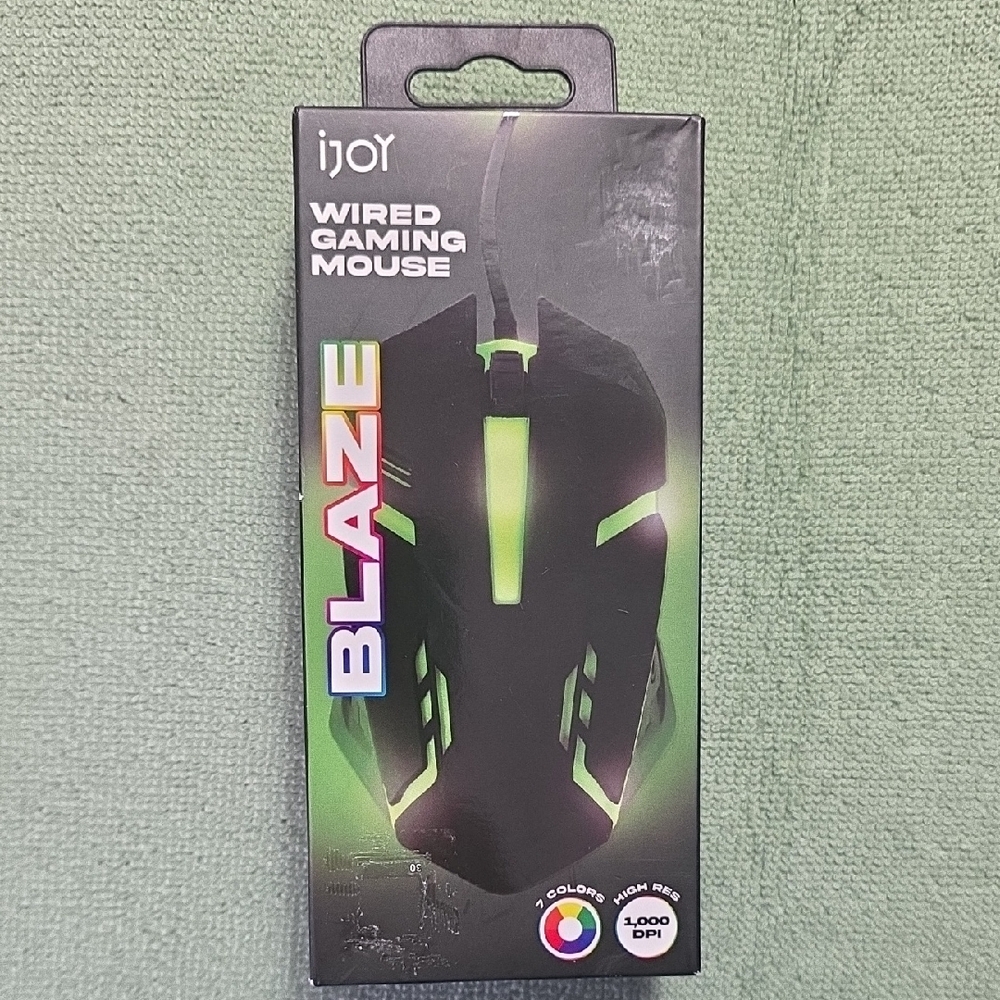 iJoy Blaze Color Changing Wired Gaming Mouse